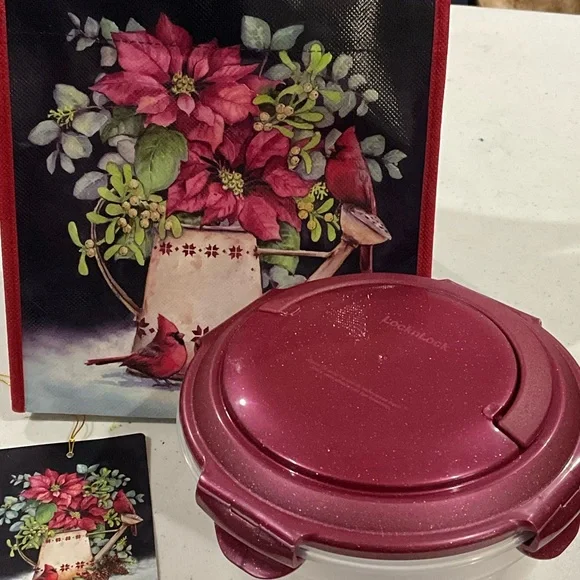 LocknLock Festive Holiday Gift Bags with Containers 4 sets - Picture 8 of 11